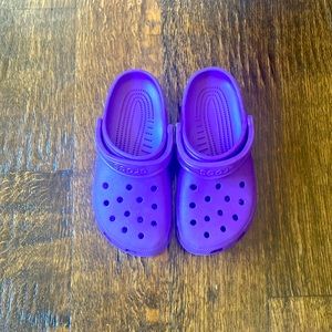 Purple CROCS